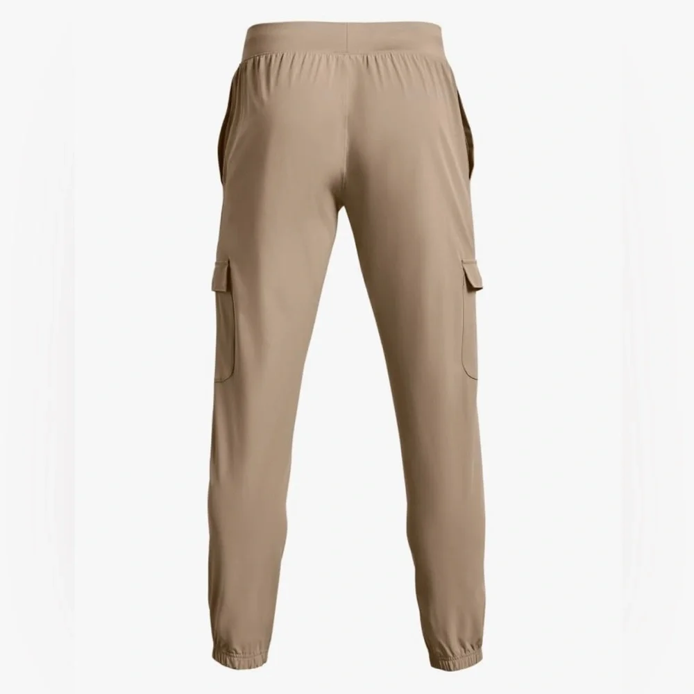 Under Armour UA Mens Stretch Woven Cargo Pants Men’s S 1380358-236 Beige Sz 2XL